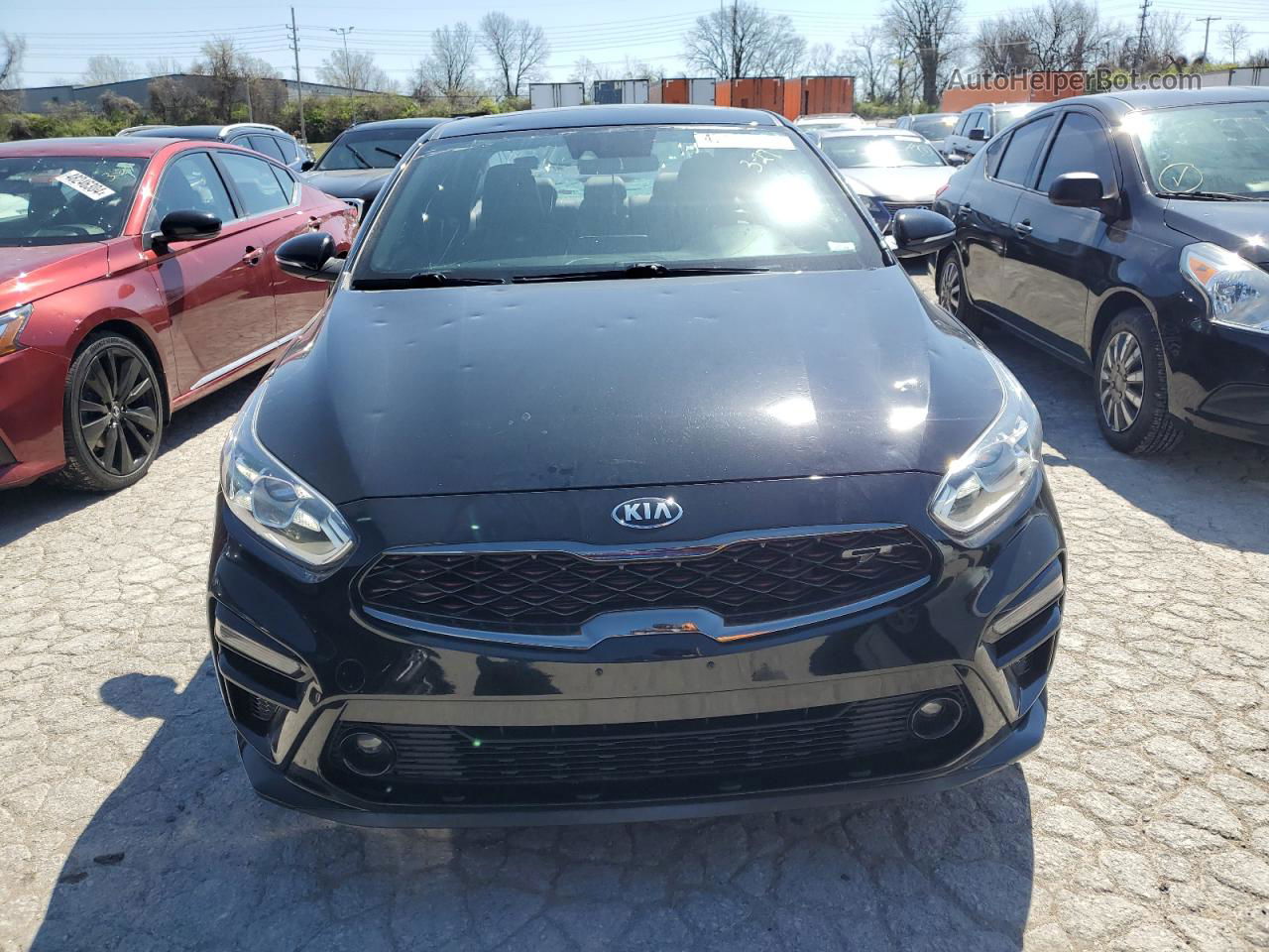 2020 Kia Forte Gt Black vin: 3KPF44AC9LE154183