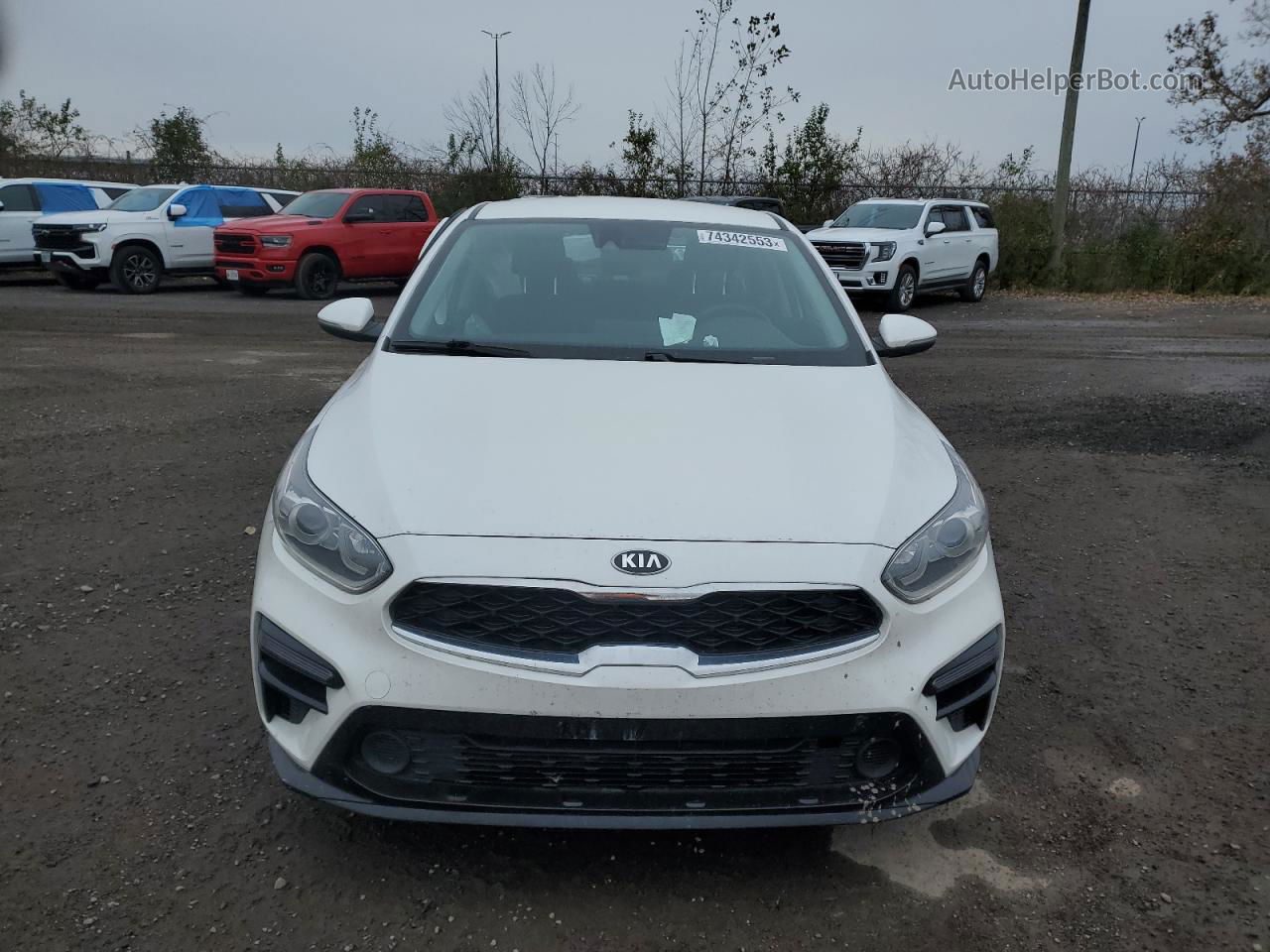 2020 Kia Forte Ex White vin: 3KPF54AD0LE181424