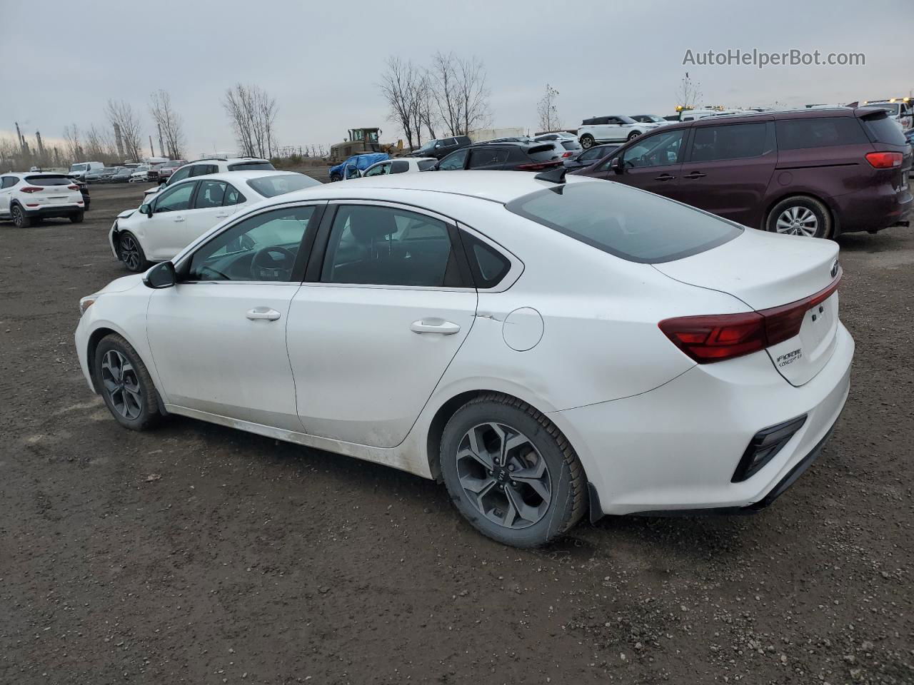 2020 Kia Forte Ex White vin: 3KPF54AD0LE181424