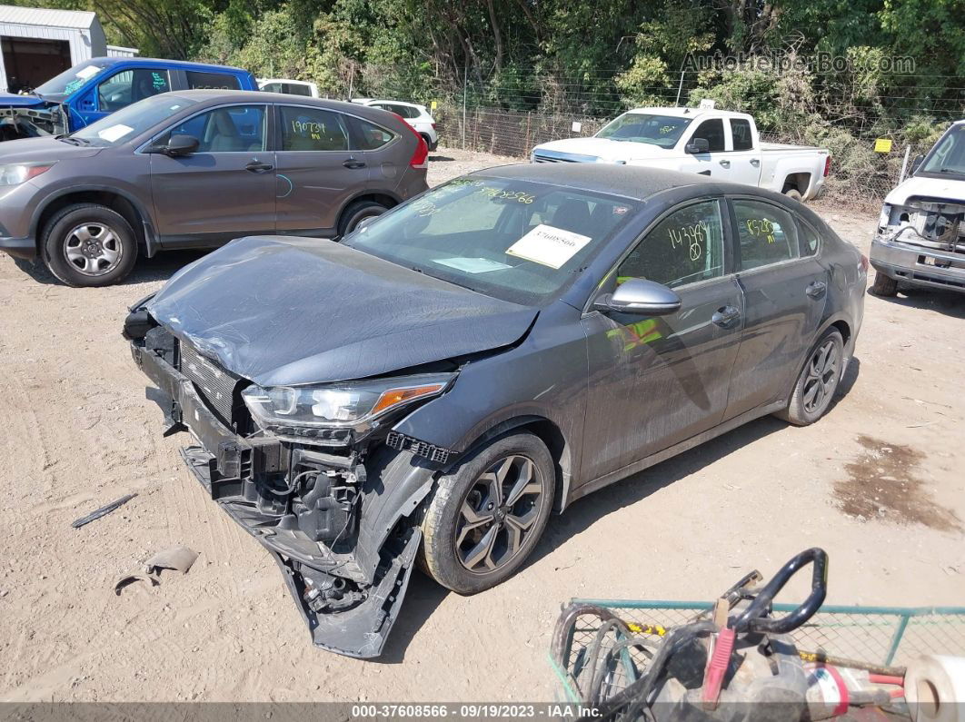 2020 Kia Forte Ex Gray vin: 3KPF54AD1LE143989