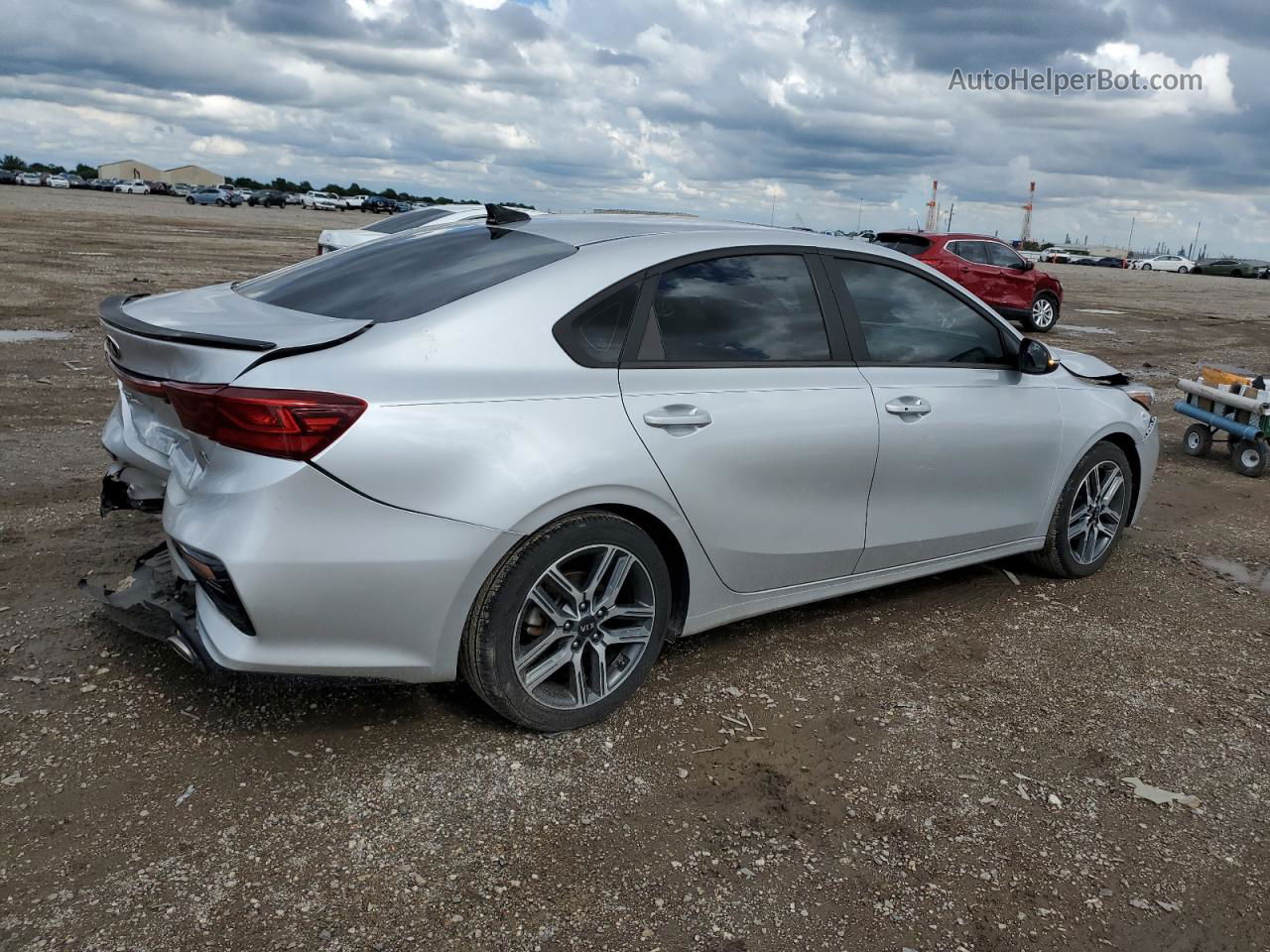 2020 Kia Forte Ex Silver vin: 3KPF54AD1LE211188