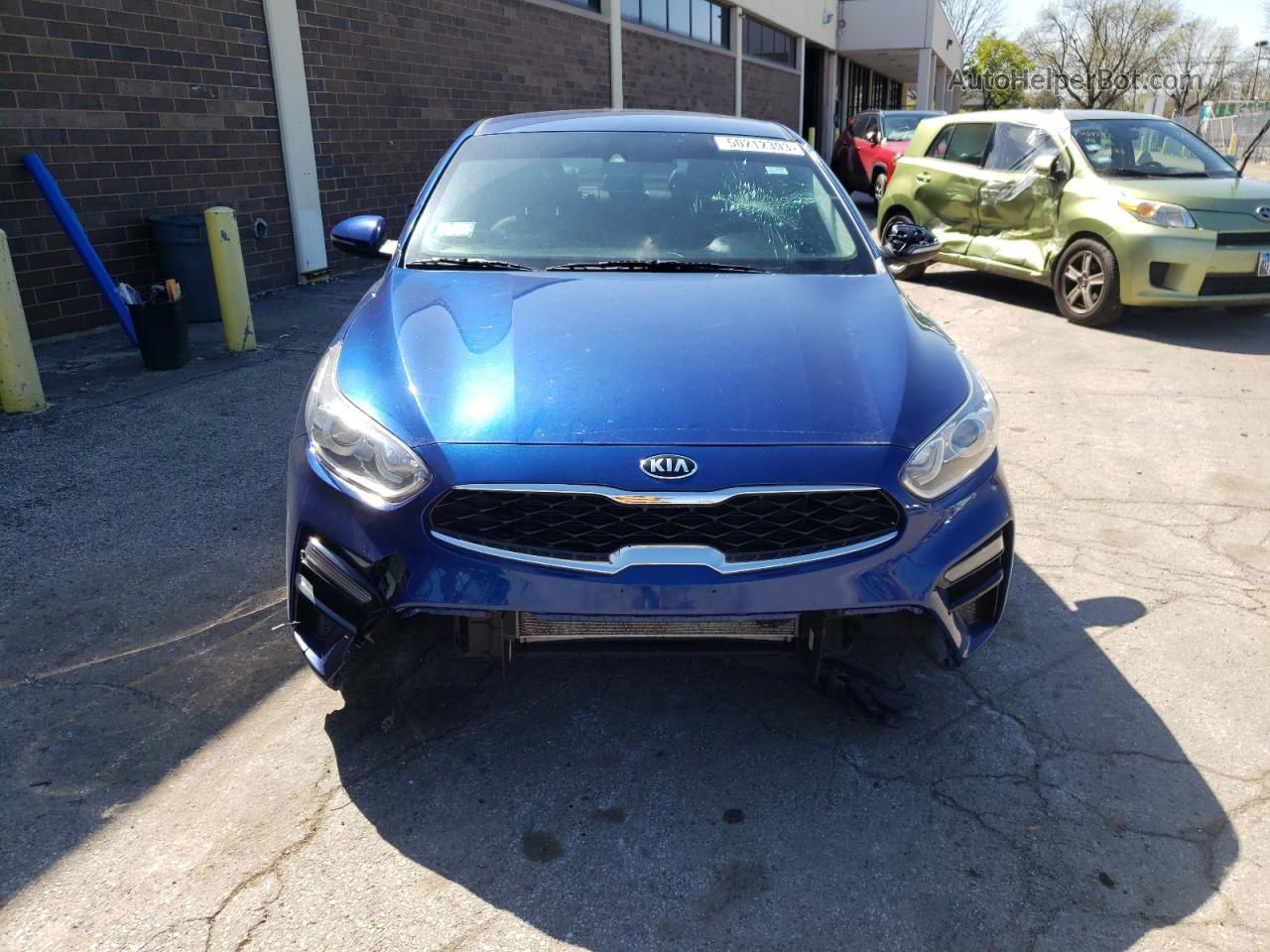 2020 Kia Forte Ex Blue vin: 3KPF54AD2LE143662