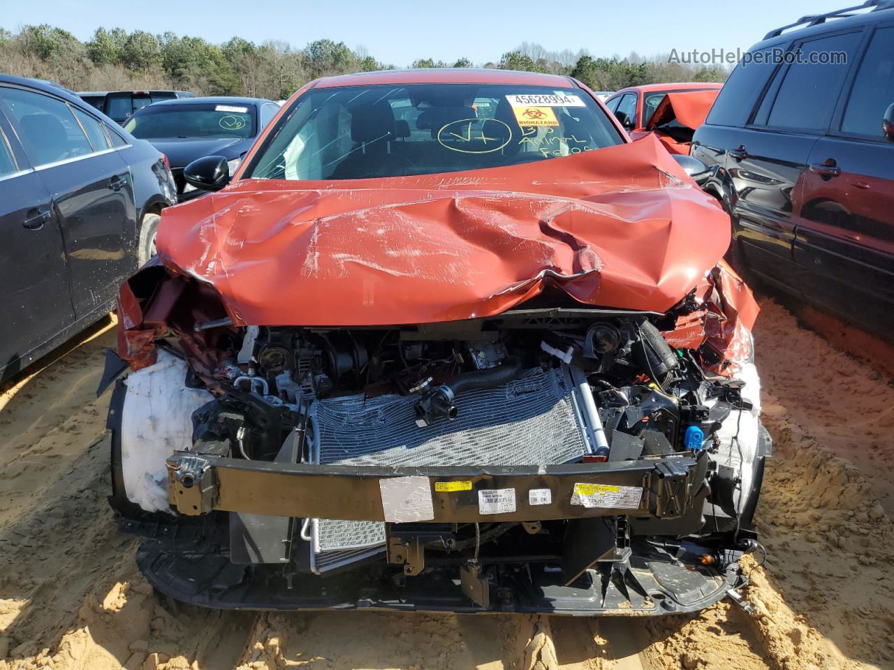 2023 Kia Forte Gt Line Orange vin: 3KPF54AD3PE659163