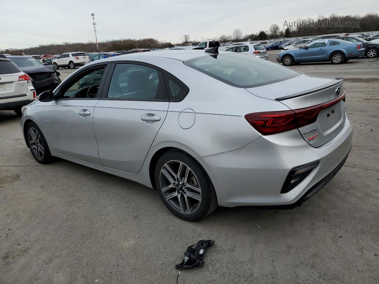 2020 Kia Forte Ex Silver vin: 3KPF54AD5LE208553