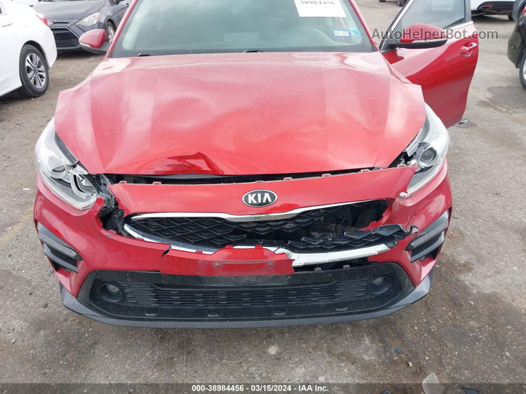 2020 Kia Forte Ex Red vin: 3KPF54AD8LE186807