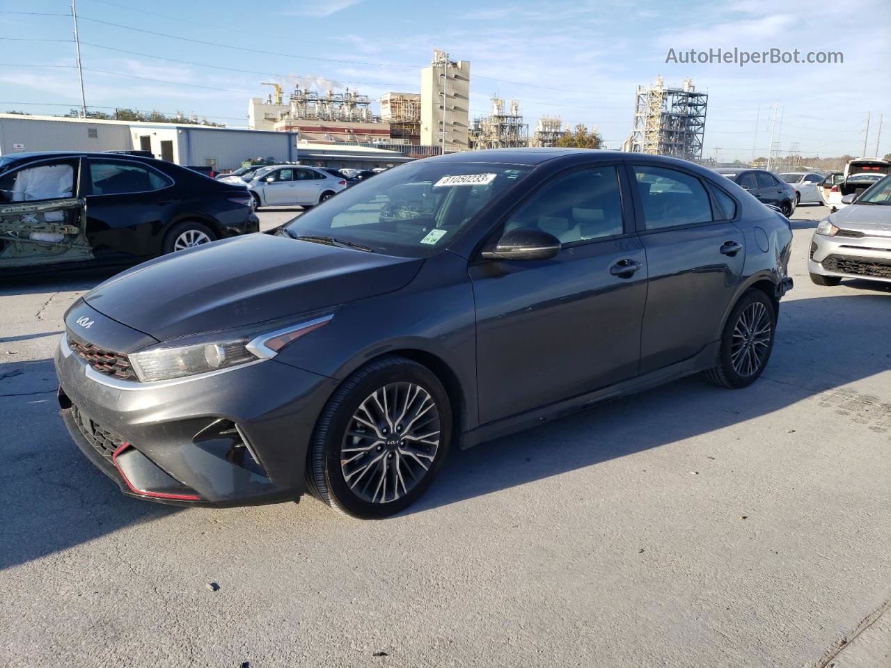 2023 Kia Forte Gt Line Charcoal vin: 3KPF54AD8PE664181