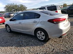 2017 Kia Forte Lx Silver vin: 3KPFK4A70HE016113