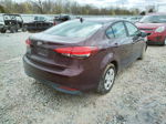 2017 Kia Forte Lx Maroon vin: 3KPFK4A70HE028939