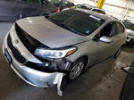 2017 Kia Forte Lx Silver vin: 3KPFK4A70HE039231