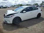 2017 Kia Forte Lx White vin: 3KPFK4A70HE055008