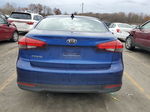 2017 Kia Forte Lx Синий vin: 3KPFK4A70HE079292