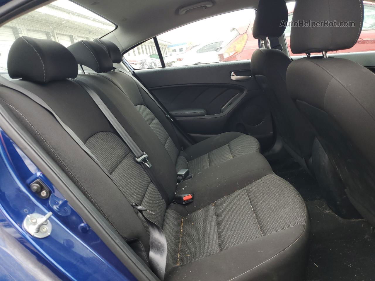 2017 Kia Forte Lx Синий vin: 3KPFK4A70HE079292