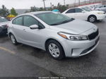 2017 Kia Forte Lx Silver vin: 3KPFK4A70HE091426