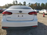 2017 Kia Forte Lx White vin: 3KPFK4A70HE120844