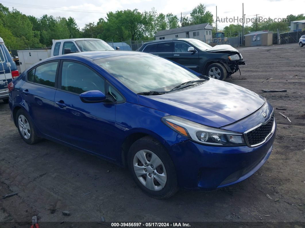 2018 Kia Forte Lx Blue vin: 3KPFK4A70JE171752