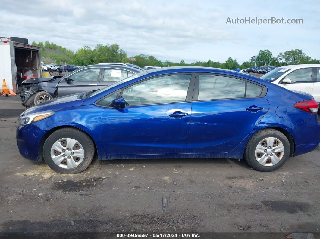 2018 Kia Forte Lx Blue vin: 3KPFK4A70JE171752