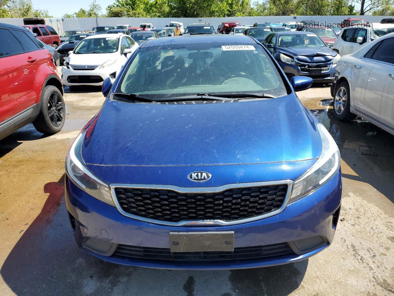 2018 Kia Forte Lx Синий vin: 3KPFK4A70JE203311