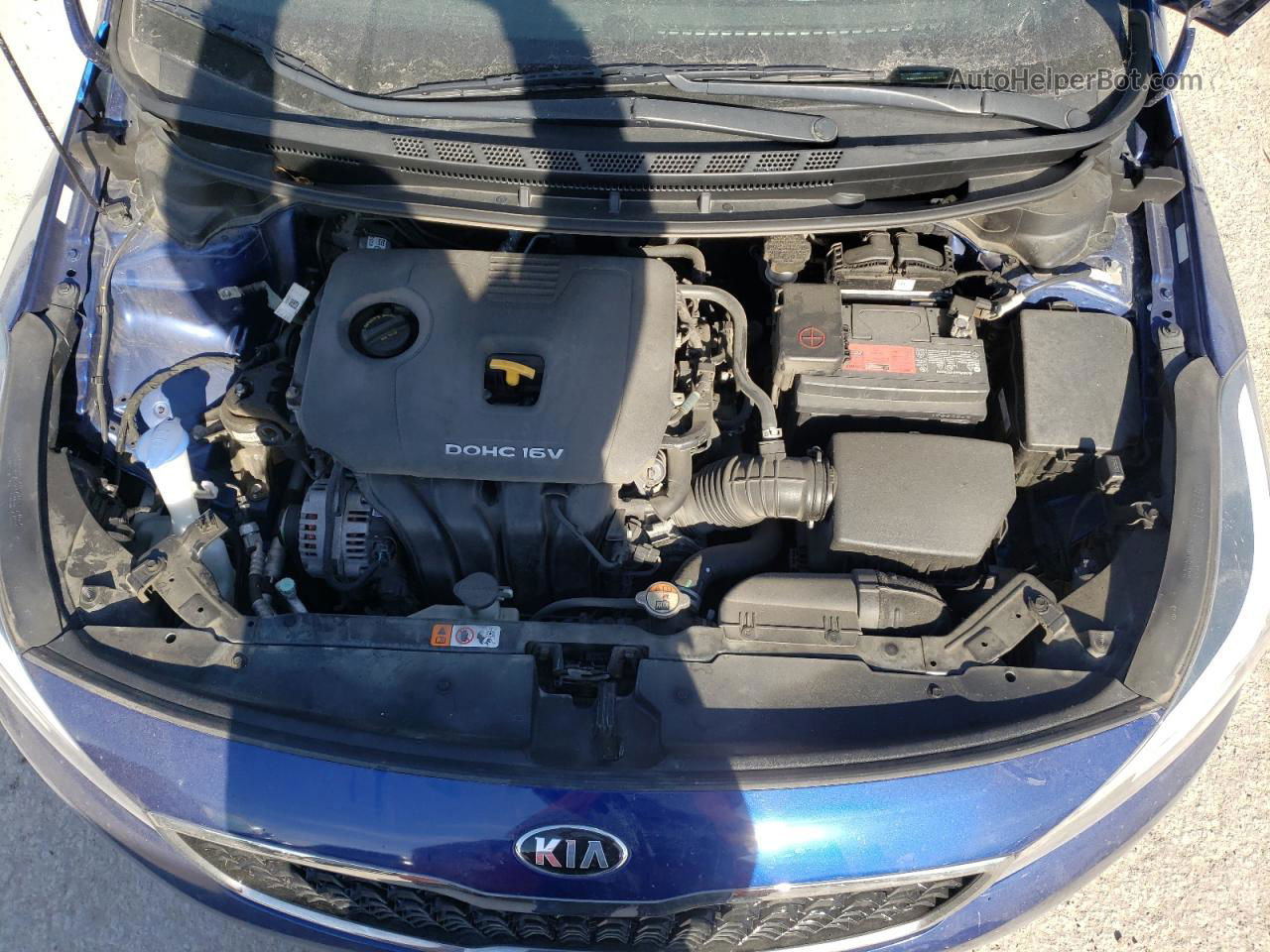 2018 Kia Forte Lx Синий vin: 3KPFK4A70JE211165