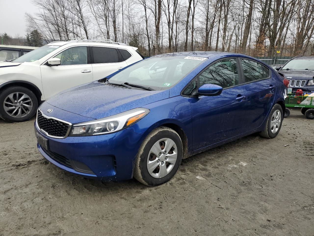 2018 Kia Forte Lx Blue vin: 3KPFK4A70JE213756