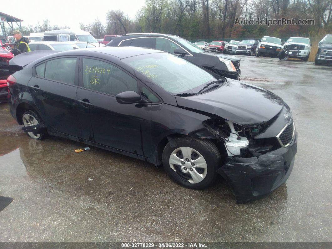 2018 Kia Forte Lx Black vin: 3KPFK4A70JE214082