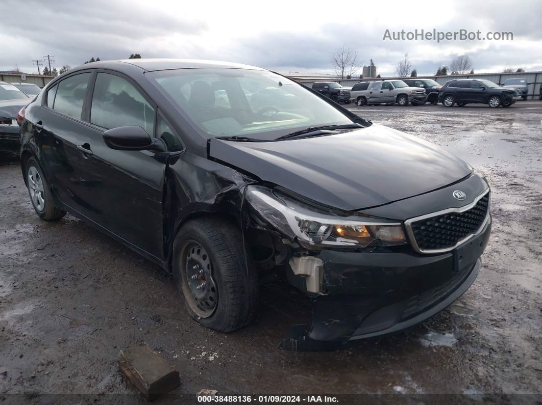 2018 Kia Forte Lx Black vin: 3KPFK4A70JE240794