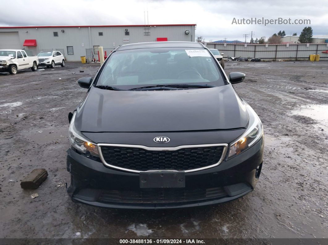 2018 Kia Forte Lx Black vin: 3KPFK4A70JE240794