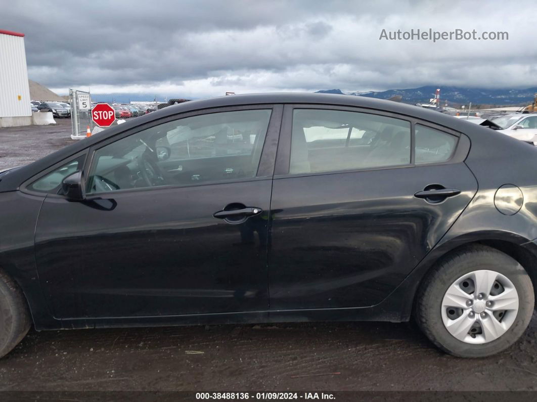 2018 Kia Forte Lx Black vin: 3KPFK4A70JE240794