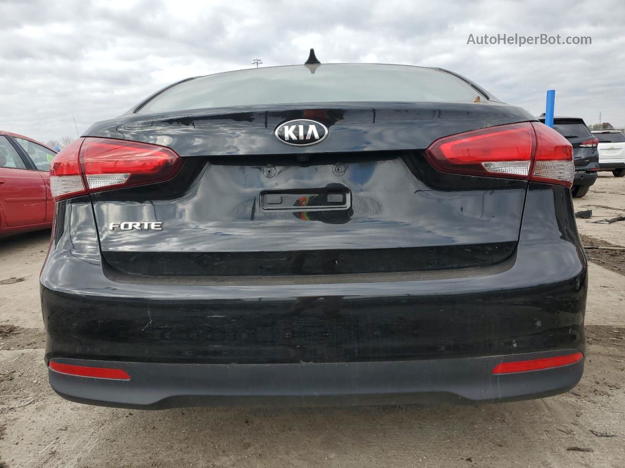 2018 Kia Forte Lx Black vin: 3KPFK4A70JE270409