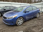 2018 Kia Forte Lx Blue vin: 3KPFK4A70JE272483