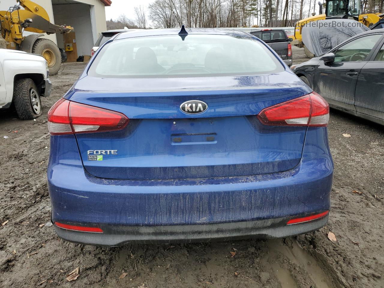 2018 Kia Forte Lx Blue vin: 3KPFK4A70JE272483