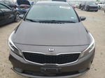 2017 Kia Forte Lx Brown vin: 3KPFK4A71HE013298