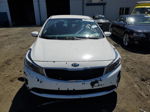 2017 Kia Forte Lx White vin: 3KPFK4A71HE015469