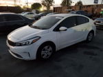 2017 Kia Forte Lx White vin: 3KPFK4A71HE017562