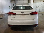 2017 Kia Forte Lx White vin: 3KPFK4A71HE029209