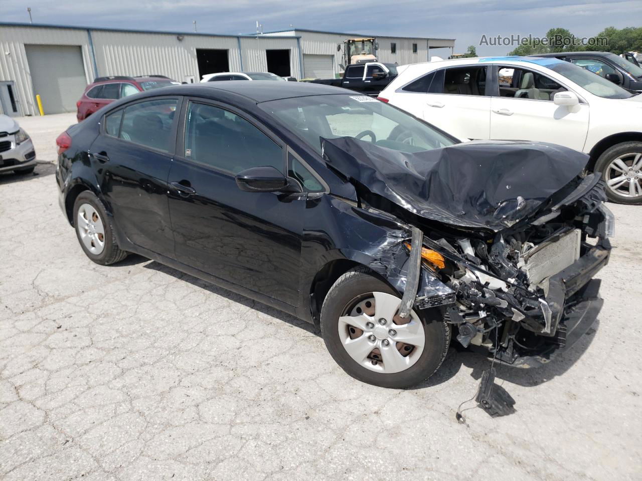 2017 Kia Forte Lx Black vin: 3KPFK4A71HE043160