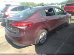 2017 Kia Forte Lx Burgundy vin: 3KPFK4A71HE053302