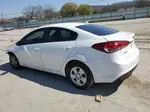 2017 Kia Forte Lx White vin: 3KPFK4A71HE081942