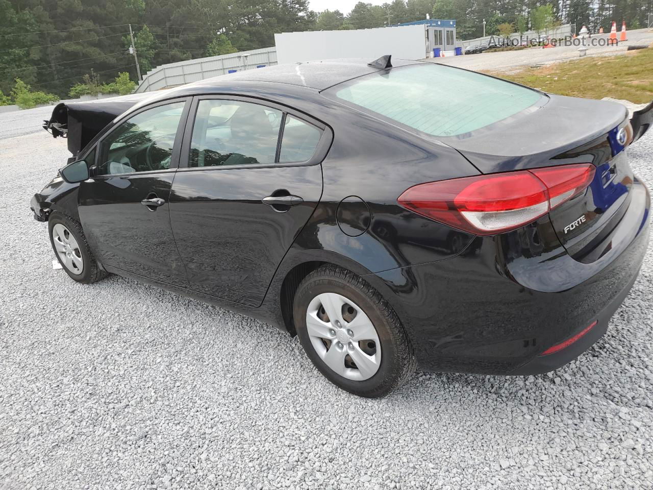 2017 Kia Forte Lx Black vin: 3KPFK4A71HE086879