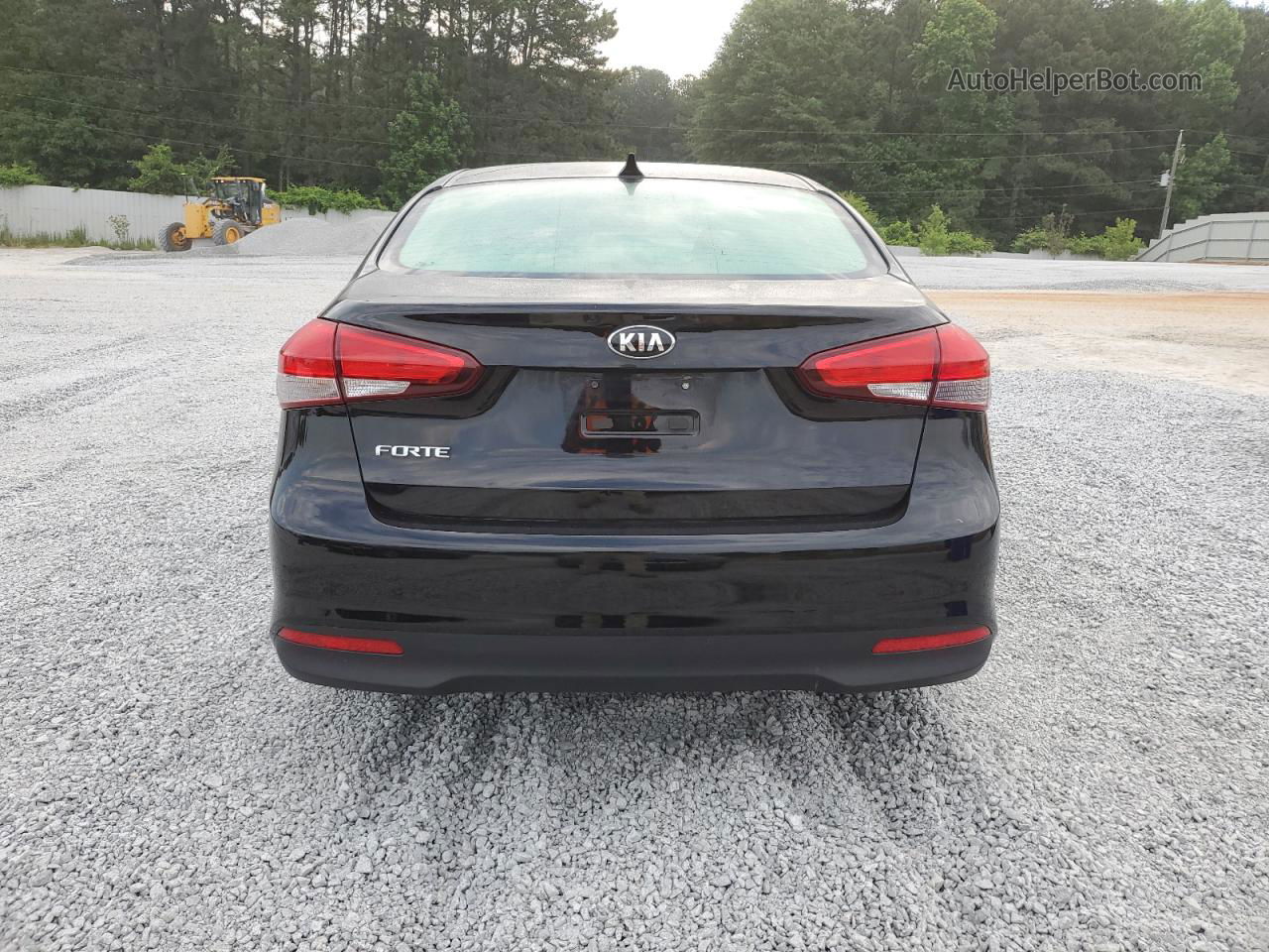 2017 Kia Forte Lx Black vin: 3KPFK4A71HE086879