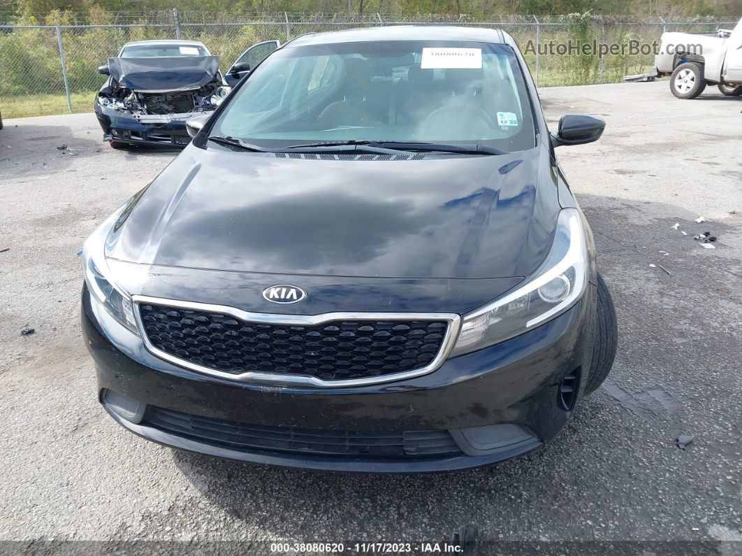 2017 Kia Forte Lx Черный vin: 3KPFK4A71HE089653