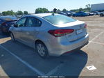 2017 Kia Forte Lx Silver vin: 3KPFK4A71HE104782