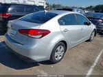 2017 Kia Forte Lx Silver vin: 3KPFK4A71HE104782