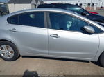 2017 Kia Forte Lx Silver vin: 3KPFK4A71HE104782