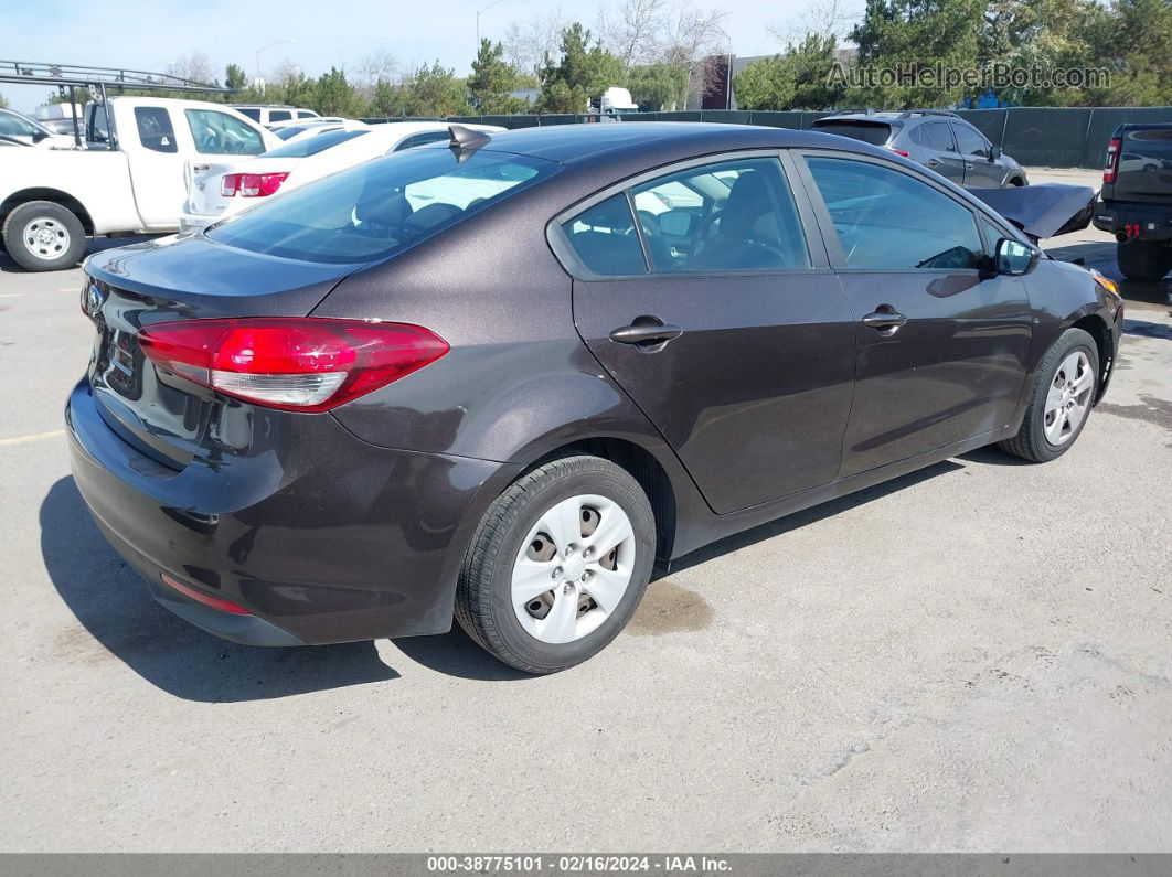 2017 Kia Forte Lx Gray vin: 3KPFK4A71HE145719