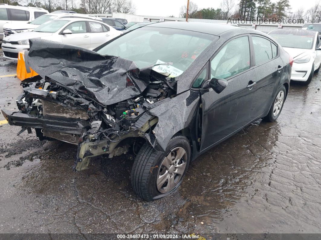 2018 Kia Forte Lx Black vin: 3KPFK4A71JE167077