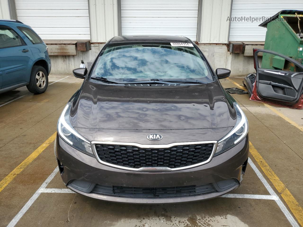 2018 Kia Forte Lx Black vin: 3KPFK4A71JE214267