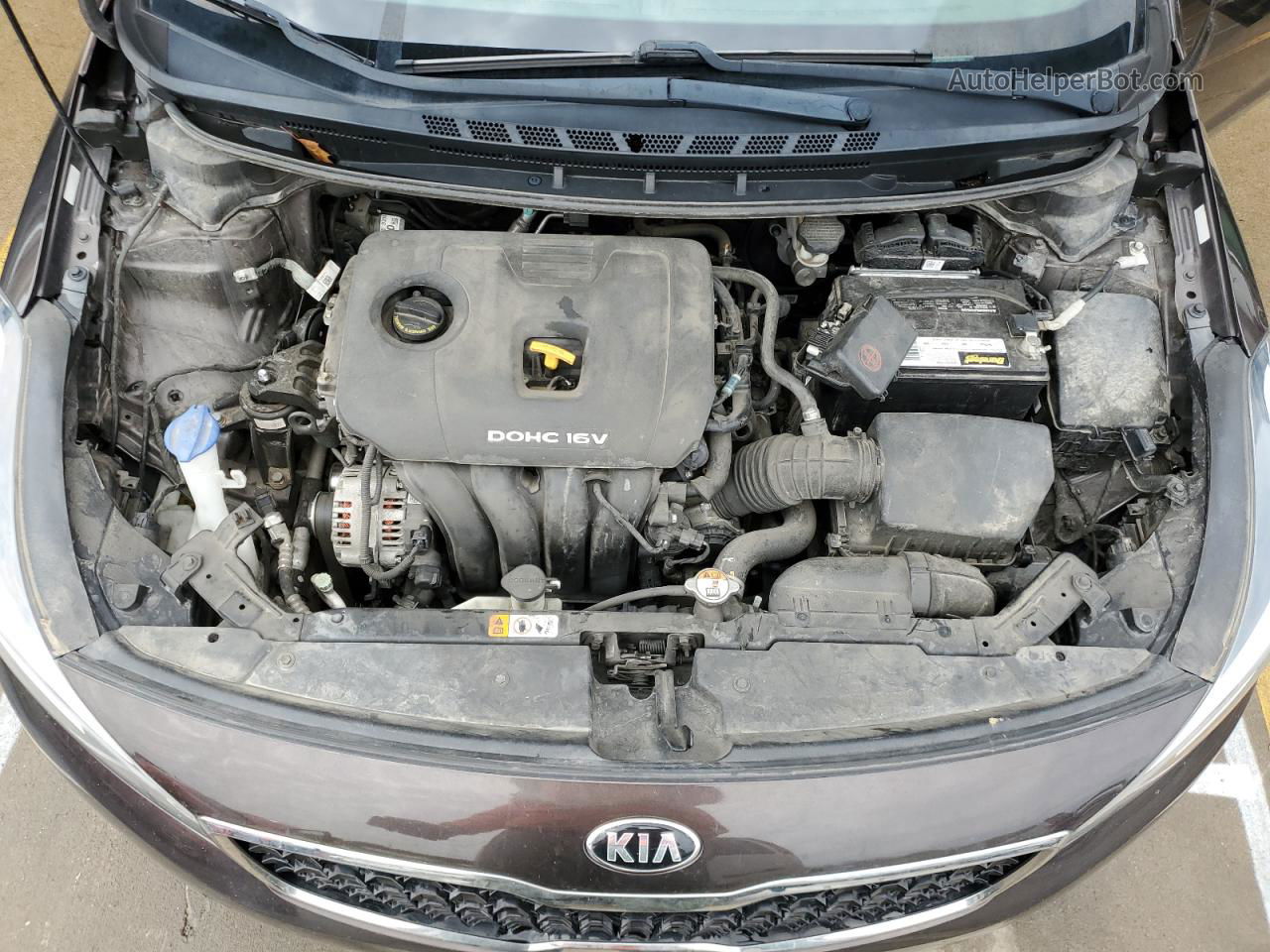 2018 Kia Forte Lx Black vin: 3KPFK4A71JE214267