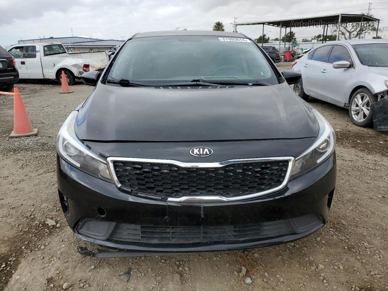 2018 Kia Forte Lx Black vin: 3KPFK4A71JE218996