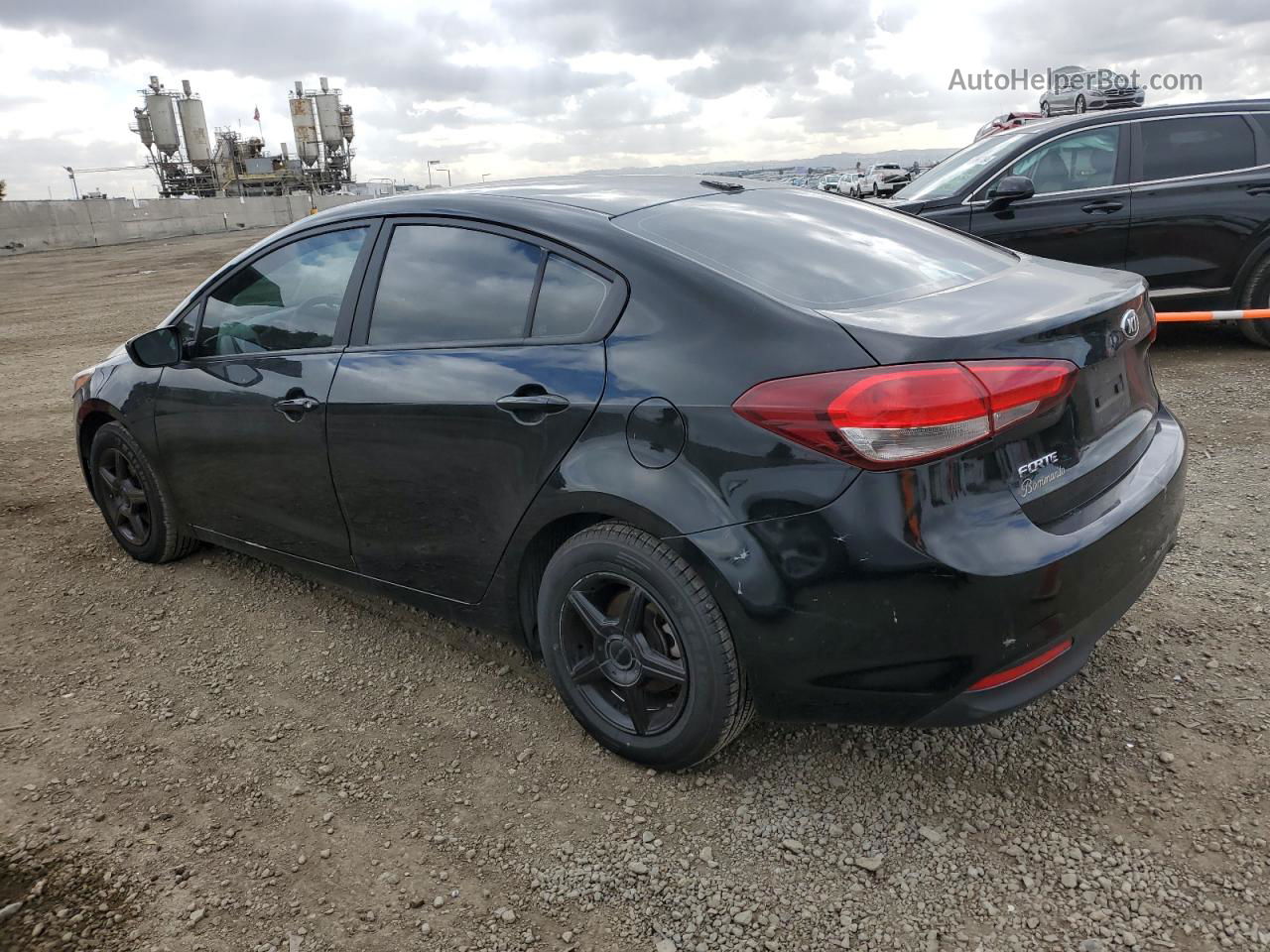 2018 Kia Forte Lx Black vin: 3KPFK4A71JE218996