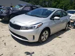 2018 Kia Forte Lx Silver vin: 3KPFK4A71JE235507